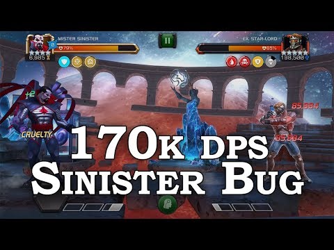 Mister Sinister Bugged? 170k DPS | Marvel Contest of Champions