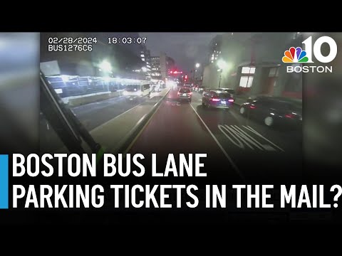 MBTA cameras to crack down on cars blocking bus lanes in ...