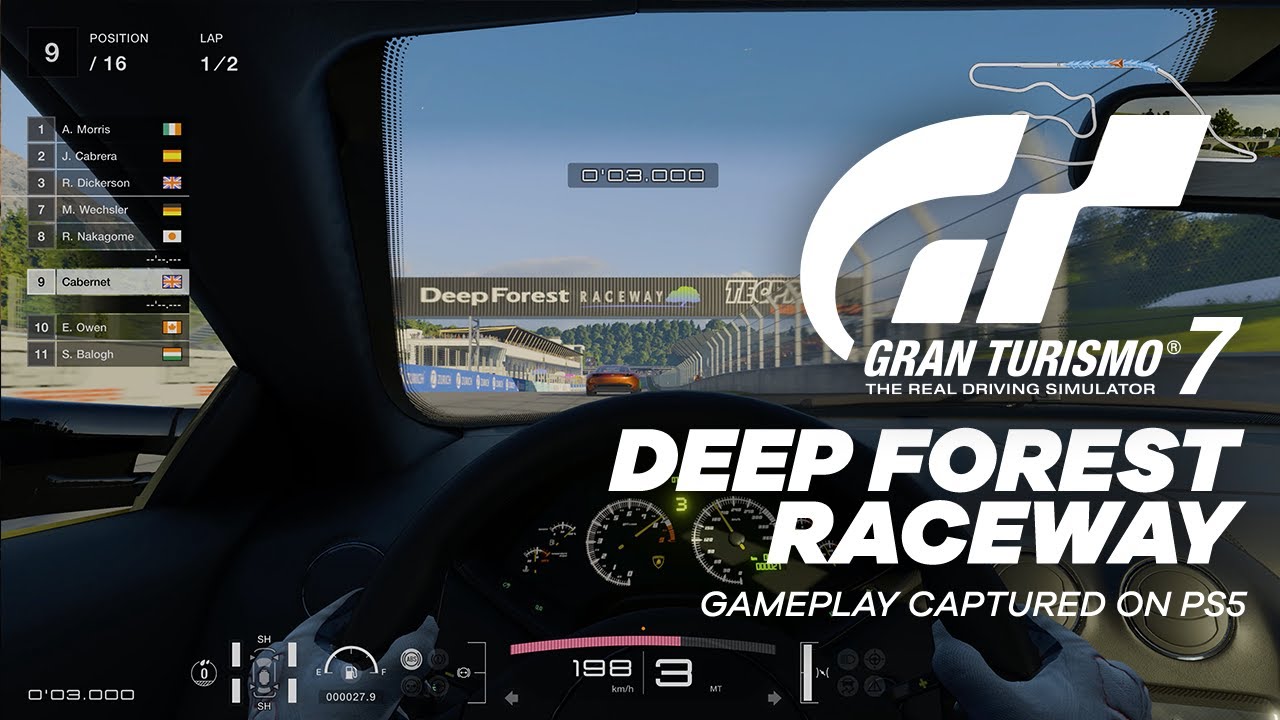 Gran Turismo 7 â€“ Deep Forest Raceway | PS5, PS4 - YouTube