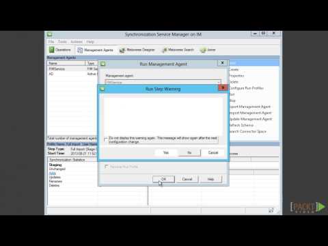 Enterprise Identity Management with Microsoft FIM Tutorials Importing Existing Users | packtpub com