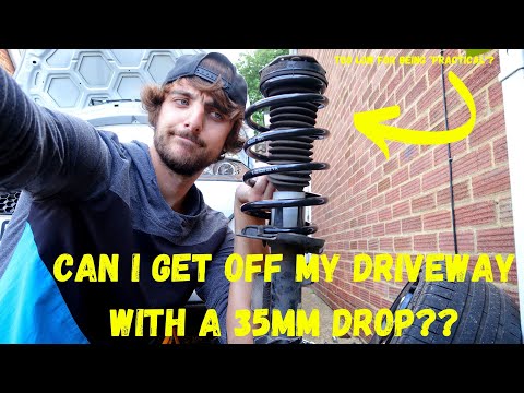 Installing Lowering Springs! - Eibach Pro Kit - 30 - 35mm Drop - Fiesta ST180