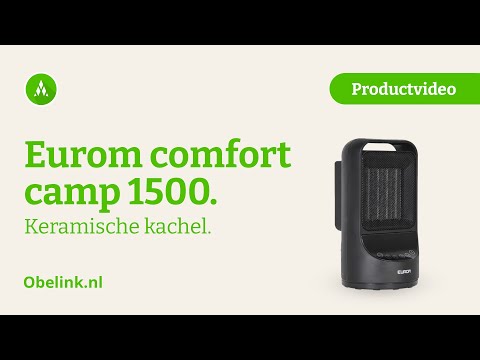 Eurom Comfort Camp 1500 keramische kachel