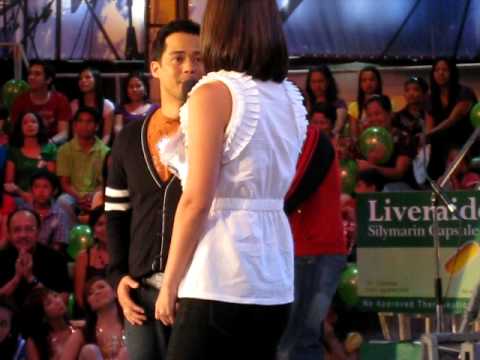 Dindong and Rachel.. singing paalam mahal