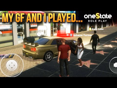 My GF and I Played The New Open World Game Life Simulator...OneState RP! #onestate - YouTube