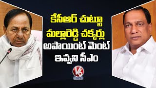 Minister Malla Reddy Efforts To Meet CM KCR Over His Audio Call Leak