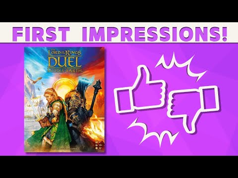 The Lord of the Rings: Duel for Middle-earth - First Impressions Review!