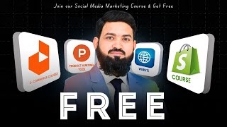 Free Website, Shopify & Daraz e-Commerce Course, Product Hunting Tool
