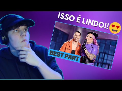 GRINGO REACTS to Gloria Groove, Priscilla Alcântara, and Thiago Pantaleão (Best Part)!