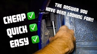 How To Unblock Sunroof Drains (EVEN THE HOLES YOU CAN&#39;T REACH! SUPER EASY!)