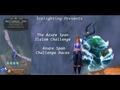 The Azure Span Slalom Challenge - Azure Span Challenge Races - Race Complete 54.439