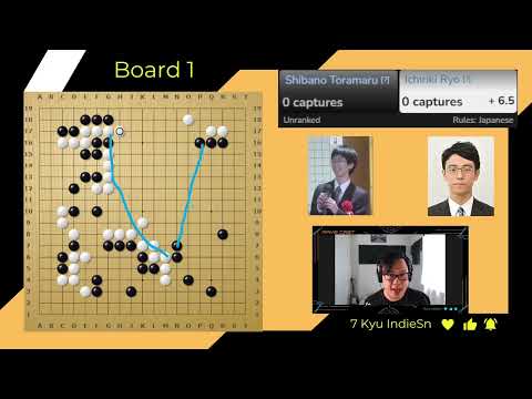 80th Honinbo Title Match | Ichiriki Ryo Vs.  Shibano Toramaru