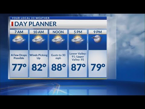NBC 23 AM Weather May 13, 2020