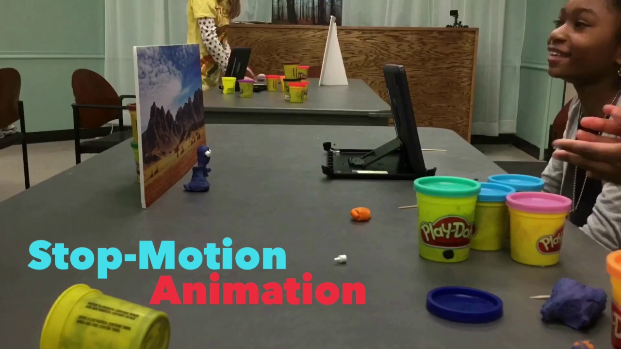 Stop-Motion Animation at the County Library