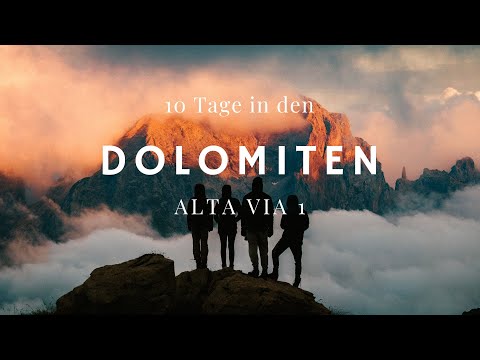 10 days of hiking on the Dolomite High Route 1