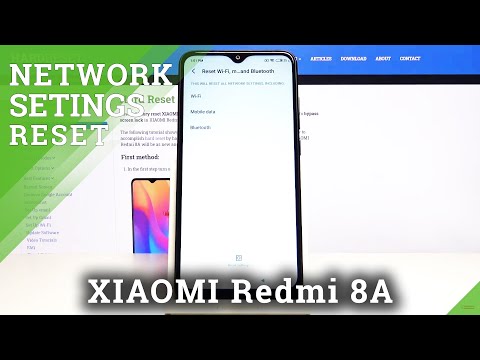How to Reset Network Settings in XIAOMI Redmi 8A - Restore Network Configuration