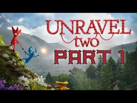 Unravel Two - Let's Play - Part 1 - "Foreign Shore" | DanQ8000