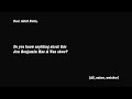 Adult Swim June 26 2011 Bumps Jon Benjamin Show Question