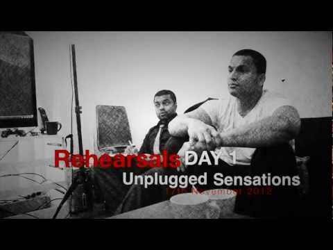 UNPLUGGED SENSATION 2012 - Day 1 Rehearsals (Milin, Malith, SunJ, Ranil)