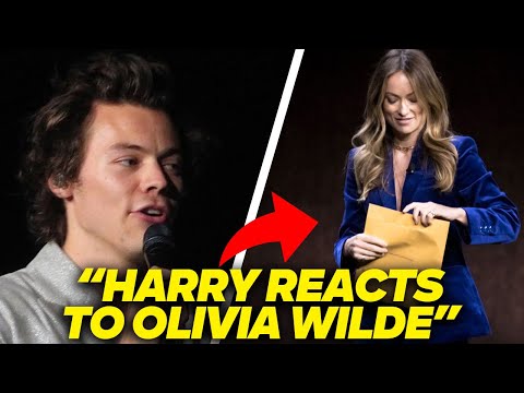 Harry Styles REACTS to Olivia Wilde Receiving Custody Papers!