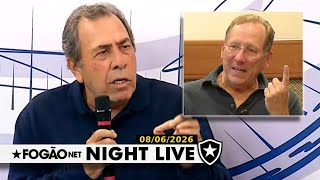 NIGHT LIVE: MONTENEGRO REVELA QUE TEXTOR AMEAÇOU “CASSAR VISTO” DO PRESIDENTE DO BOTAFOGO