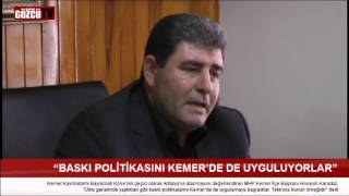 Kemer Gözcü Web Tv - Hüseyin Karadüz Basın Açıklaması