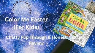 The CUTEST Easter Coloring Book 🐰 | Color Me Easter by Ela Jarzabek Review & Flip Through