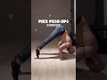 Easiest way to learn Pike Push-ups #shorts