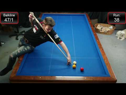 CAN WE REACH A CENTURY RUN!? - Pro Training 47/1 | Carom Billiards