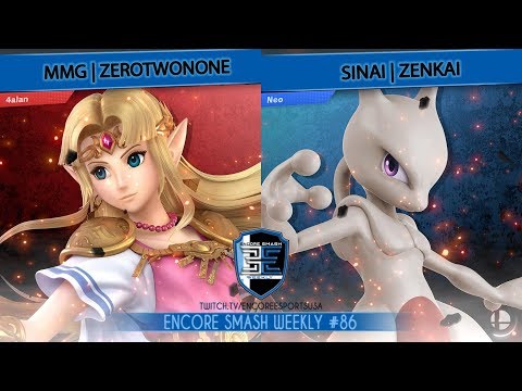 Encore Smash Weekly # 86 - MMG | ZeroTwoNone Vs. Sinai | Zenkai - Winners Semi-Final