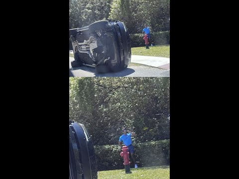 Video Thumbnail: Tiger Woods arrested at crash scene on suspicion of DUI, sheriff says