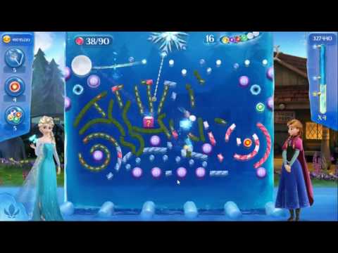 Frozen Free Fall: Icy Shot Level 264 - NO BOOSTERS ☃☃☃