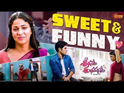 Best Love & Comedy Moment 💖😂 | Allu Sirish Lavanya Tripathi | Srirastu Subhamastu | Telugu Comedy