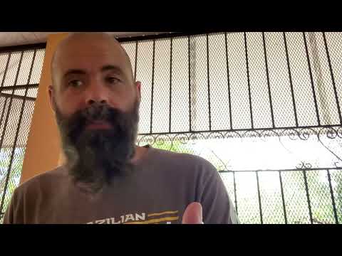 Dr. Allan got stung by a scorpion