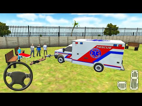 Roof Jumping Emergency Ambulance Simulator - Android Gameplay