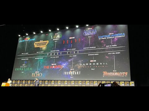FULL Marvel Studios Panel from Hall H  || San Diego Comic Con 2022 || AUDIENCE REACTION SDCC 2022