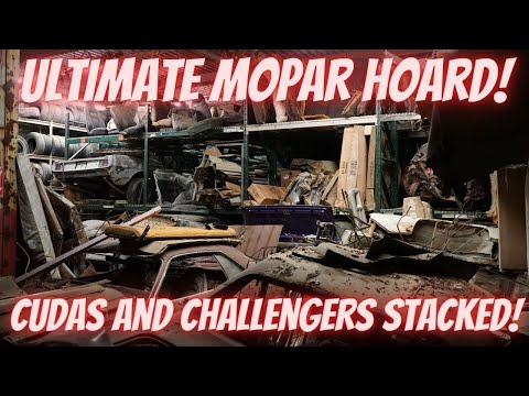 'Cudas and Challengers STACKED like wood!