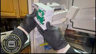 GE Refrigerator Not Making Ice | No Cost Free Repair | Don't Replace It, Fix It | PVD28BYNBFS