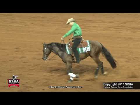 My Dream Gun ridden by Morey Fisk  - 2017 NRHA Futurity (Open Finals, Sec. 2)
