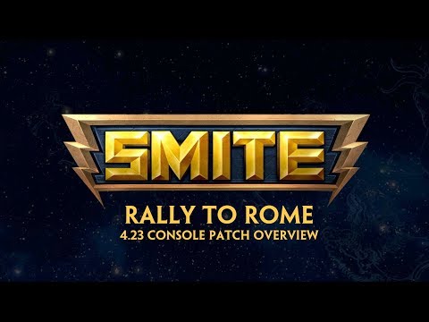 SMITE - 4.23 Console Patch Overview - Rally to Rome