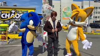Sonic and Tails Visit San Diego for Sonic Chaos Hunt