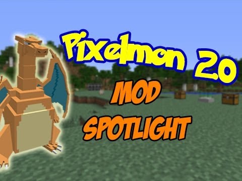 Minecraft Mod Spotlight: Pixelmon 2.0 - Pokemon in Minecraft!!