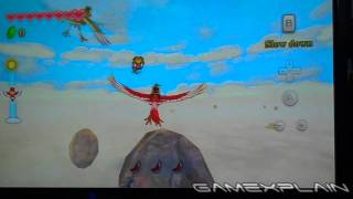 Zelda: Skyward Sword Bird Riding Gameplay E3 2011 (Preview)