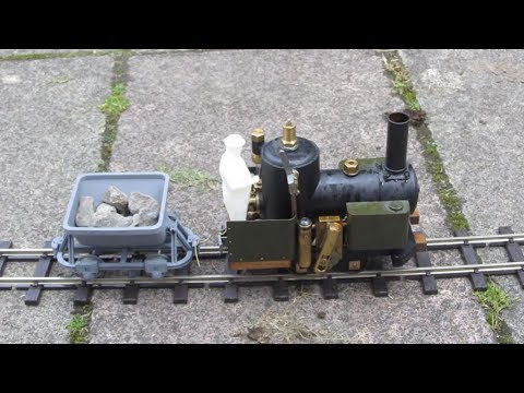 Cracker Live Steam Model Loco Garden Railway.