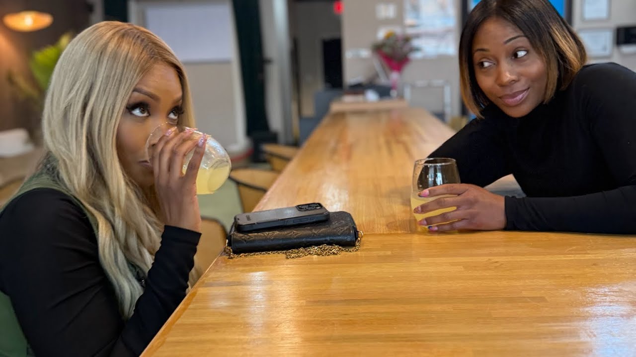 When Keysha tries to get the tea from Amber! 
