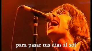 Oasis- Cigarettes and Alcohol (Traducida en Español)