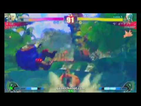 SF4 120708 - Happa(Rufus) vs Vo Tetsusa(El Fuerte)
