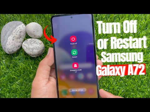 How to Turn Off and Restart Samsung Galaxy A72