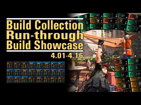 Build Collection Run-through - Build Showcase - from 4.01 to 4.16 - The Division 2