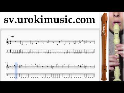 Lär Dig Spela Blockflöjt (Barock) Luis Fonsi, Demi Lovato - Échame La Culpa Tabs Nybörjare Del 1