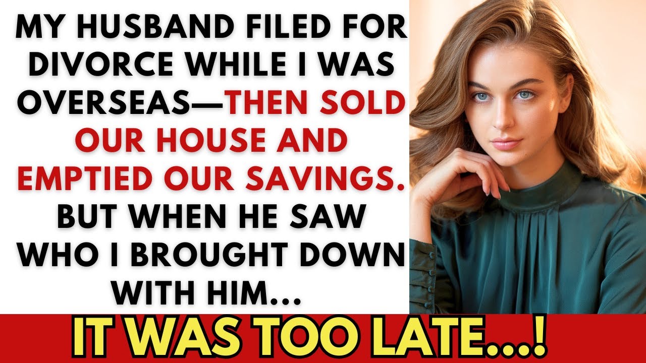 My Husband Filed for Divorce While I Was Overseas—Then Sold Our House & Emptied Our Savings. But…